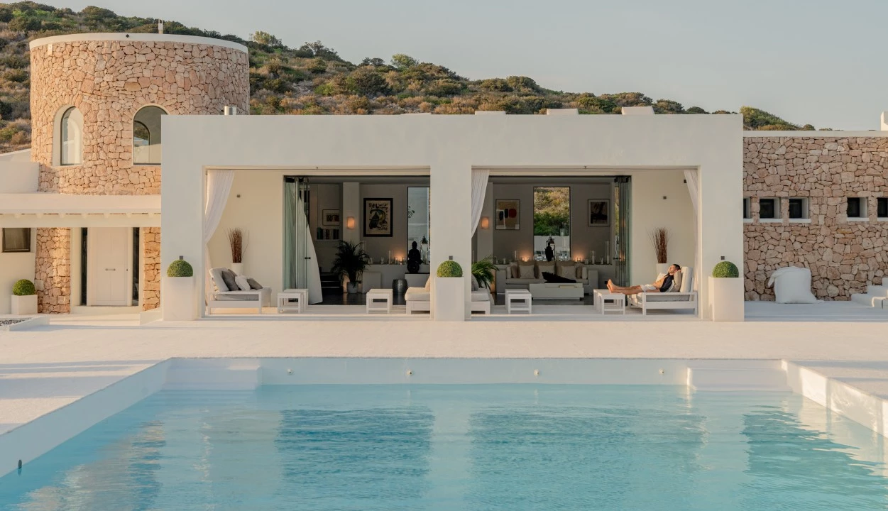1685638273- Prospectors Luxury real estate Ibiza to rent villa Eden spain property rental pool outside.webp